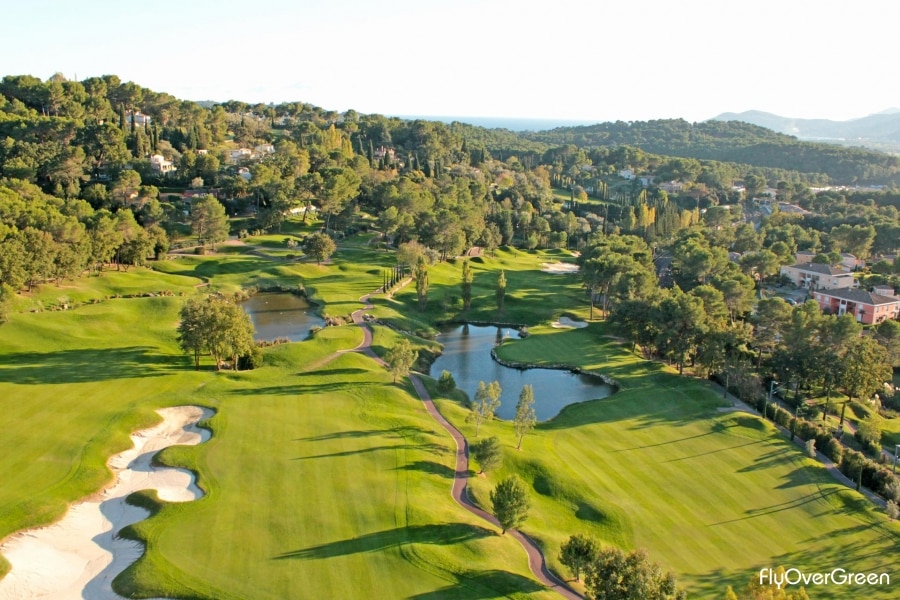 Golf Opio Valbonne beau golf en Provence