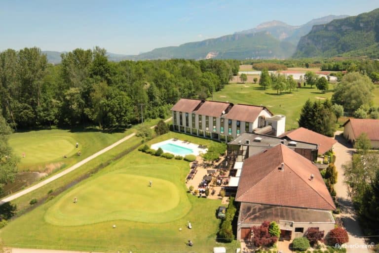 Golf De Grenoble Charmeil Αεροφωτογραφία