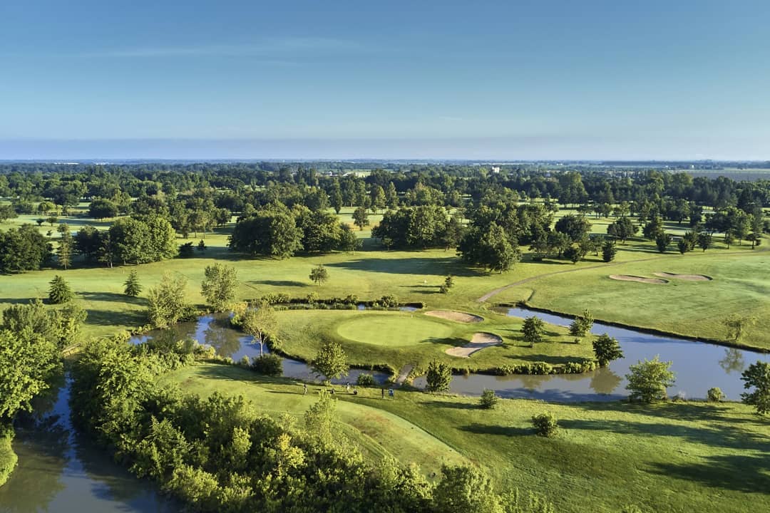 Vue aérienne Golf Bluegreen Bordeaux-Lac