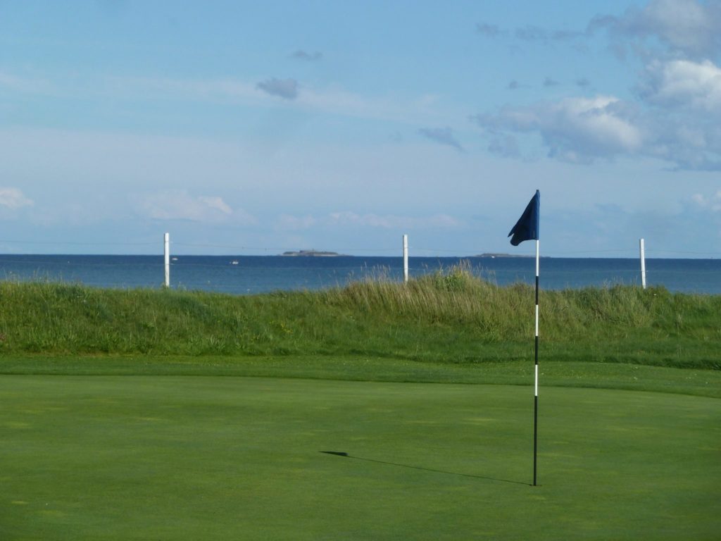 Green vue sur la mer Golf de la Presqu’île du Cotentin