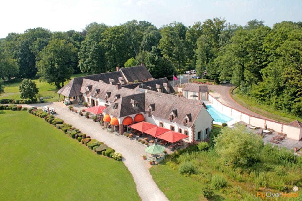 Le Roncemay Hôtel & Golf Vue aerienne