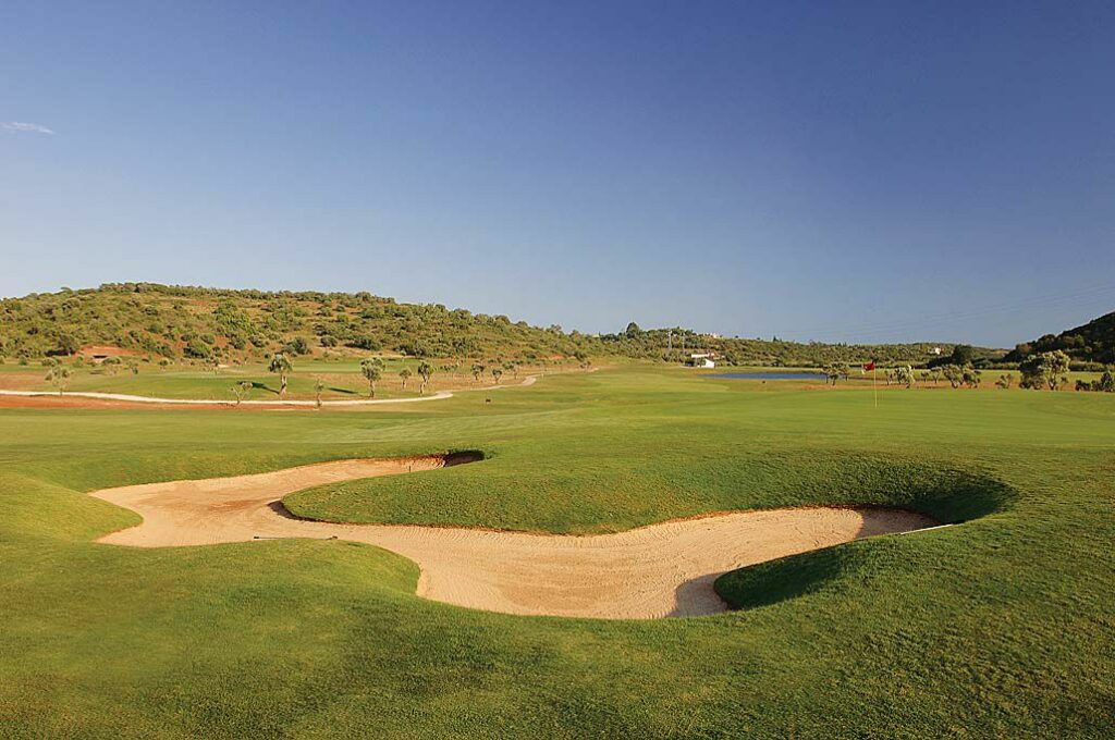 Alamos Golf Club Portimao, Portugal Green fairway bunker Links