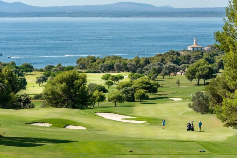 Alcanada Golf Spain Mallorca Baleares 18 τρύπες θέα στη θάλασσα