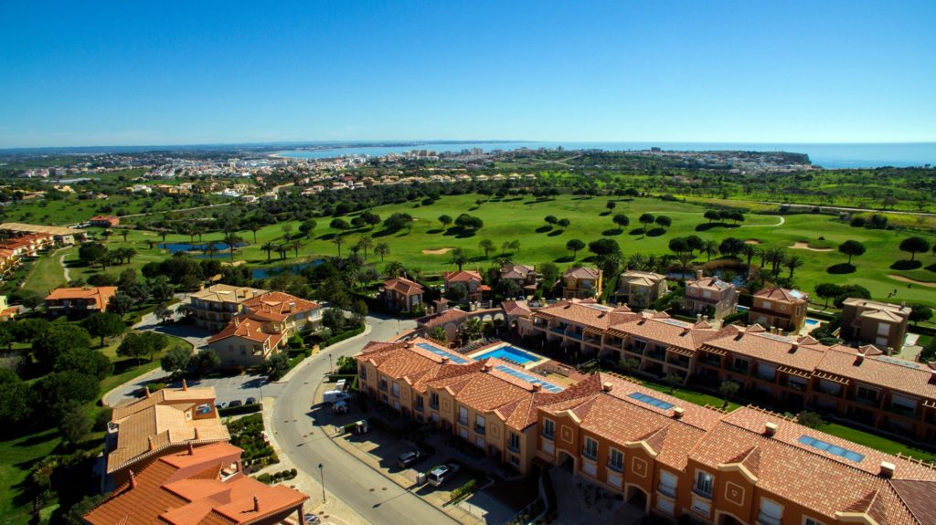Boavista Golf and Spa Resort Algarve, Portugal vue aerienne du parcours de golf