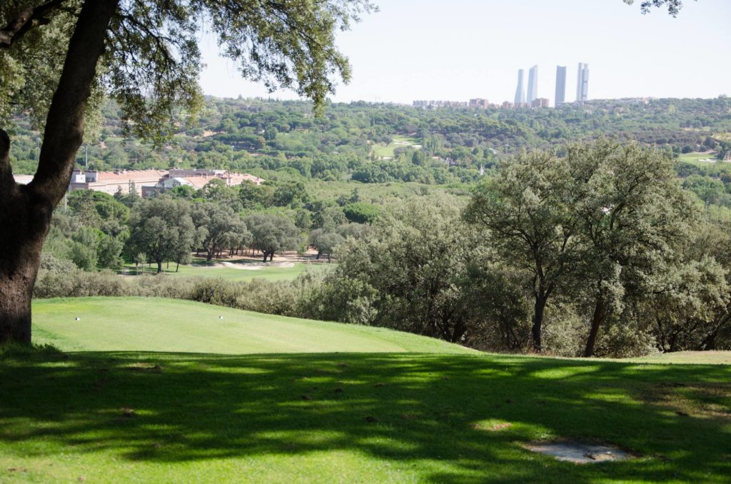 jouer golf Madrid Vue sur la ville Club de Campo Villa de Madrid Espagne