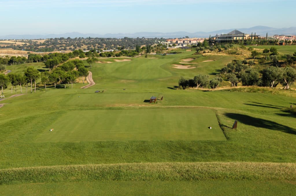 Golf Santander Madrid Espagne Trous 18 Club-House