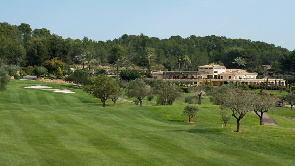 Golf Son Muntaner Club-house vacances golf sejour voyage Majorque mallorca Espagne jouer golf