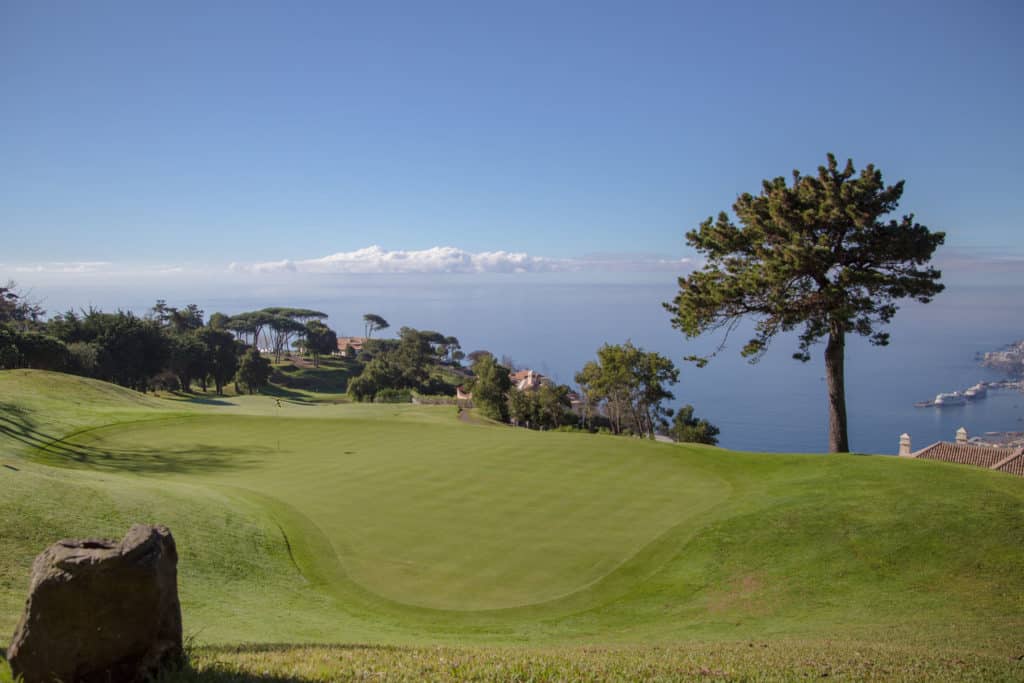 Palheiro Golf Club Sao Goncalo, Portugal Vue océan Atlantique