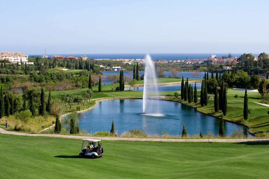 Villa Padierna Golf Club Golfeur jouer golf Sejour week-end golf Espagne andalousie