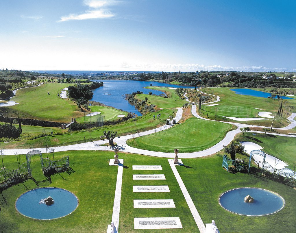 Villa Padierna Golf Club trois parcours de golf Andalousie