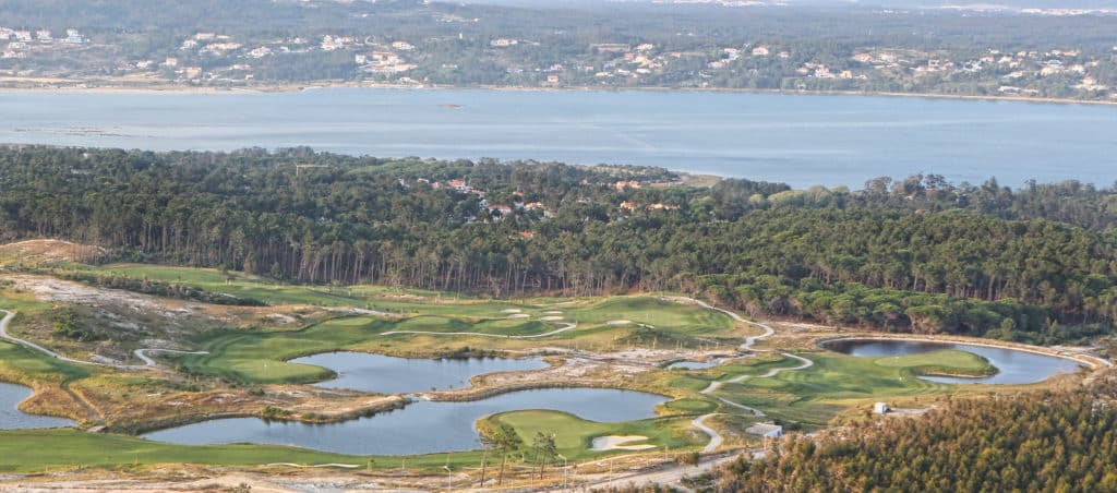 Vue aerienne Royal Obidos Spa & Golf Resort Vau, Portugal
