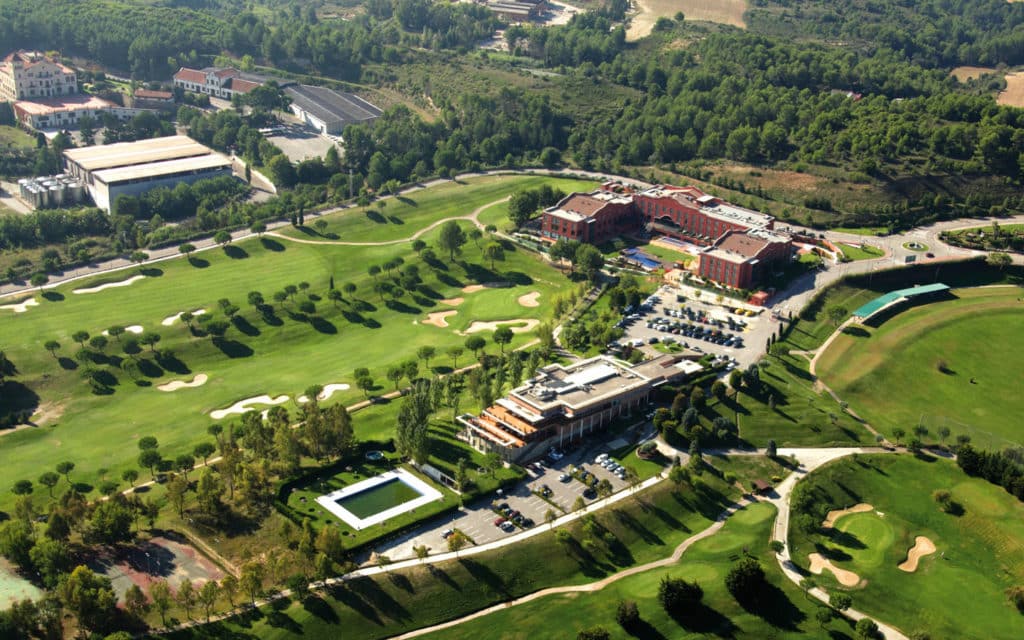 Club de Golf Barcelona Hotel golf vue aerienne