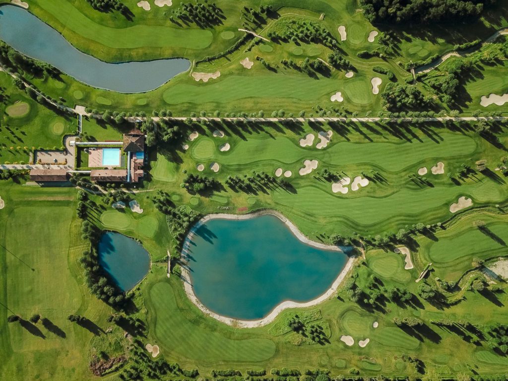 Golf and Country Club Le Pavoniere Vue aerienne