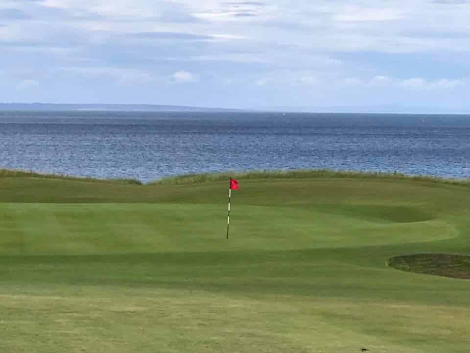 Par 5 12th Hole on the Championship Links at County Sligo Golf Club