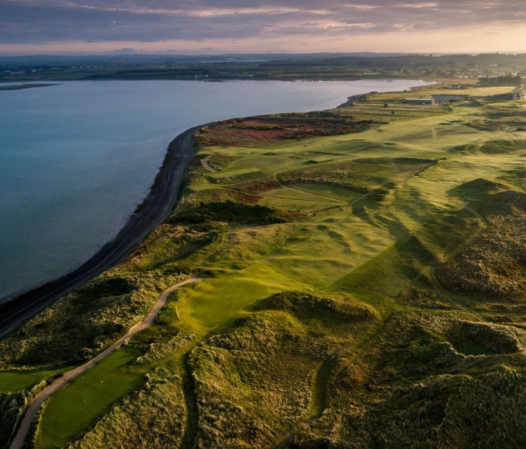 The Island Golf Club Vue Aerienne maer parcours de golf