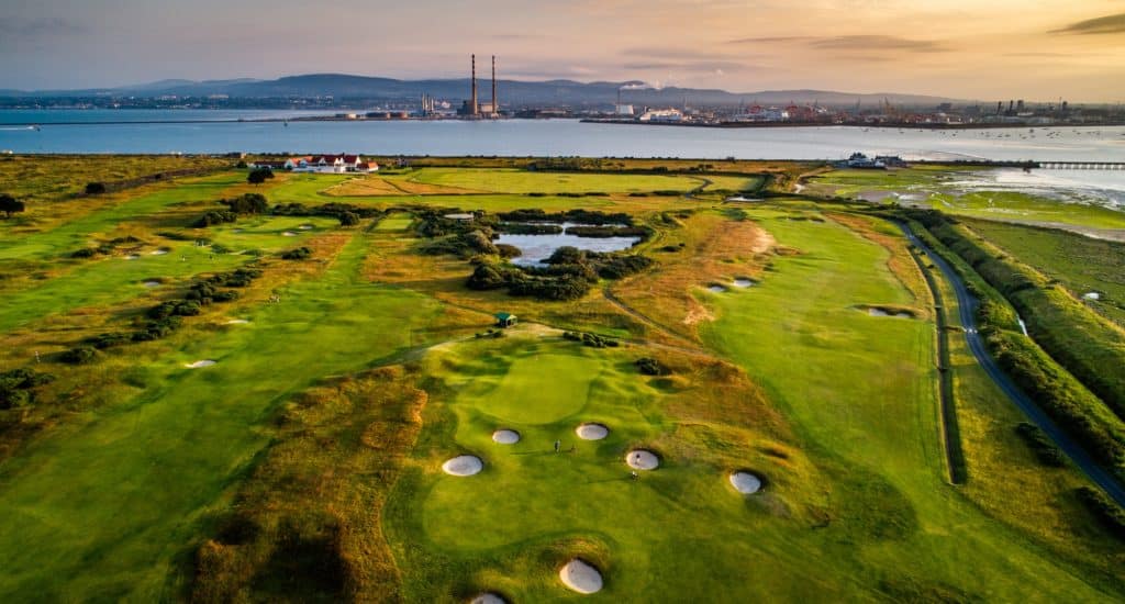 The Royal Dublin Golf Club Links parcours de golf 18 trous