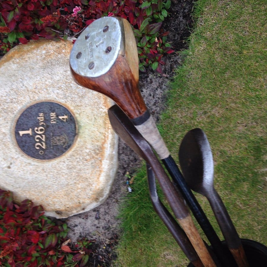 hickory clubs Vieux clubs de golf en bois Ancien Origine