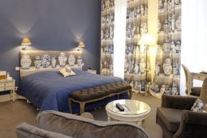 Domaine d'Auriac - Relais & Châteaux chambres double bleu