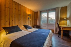 Hôtel Le Labrador Chambre double Vue sur le Mont Blanc et le golf de Chamonix