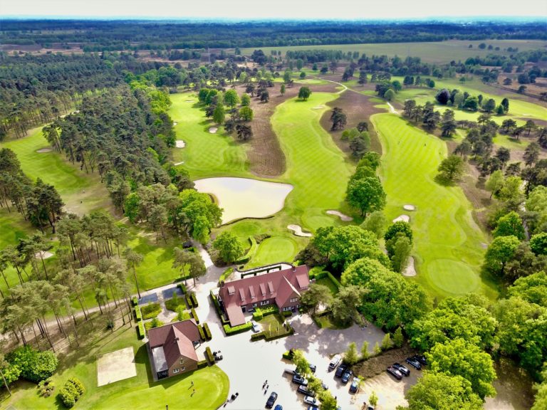 Royal Limburg Golf Vue aerienne du parcours de golf