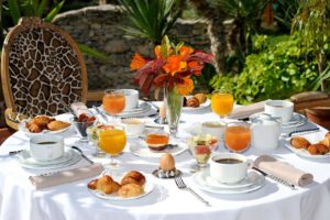 petit dejeuner A Cheda Hotel Bonifacio Corse proche Golf
