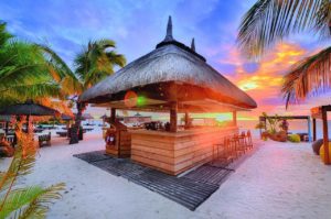 Dinarobin Beachcomber Golf Resort & Spa Restaurant plage