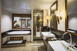 Heritage Awali Golf & Spa Resort - All Inclusive Salle de bain douche et baignoire