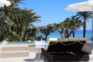 otel Son Caliu Spa Oasis plage parasol palmiers nature