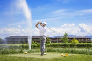Jiva Hill Resort Parcours de golf 9 trous vacances sejour golf