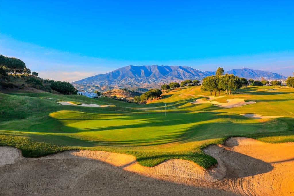 La Cala Golf Resort jouer golf Espagne green fairway bunker