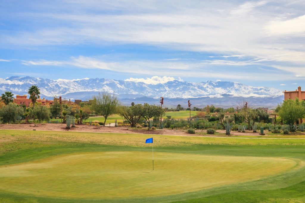 Samanah Golf Club parcours de golf montagne maroc