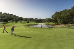 Sheraton Mallorca Arabella Golf Hotel Golfeur parcours de golf 18 trous partie de golf tournoi