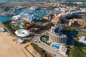 Vila Gale Ampalius Vue aerienne hotel golf port plage