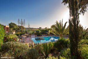 Dar Maktoub Piscine palmiers hotel golf Agadir Maroc