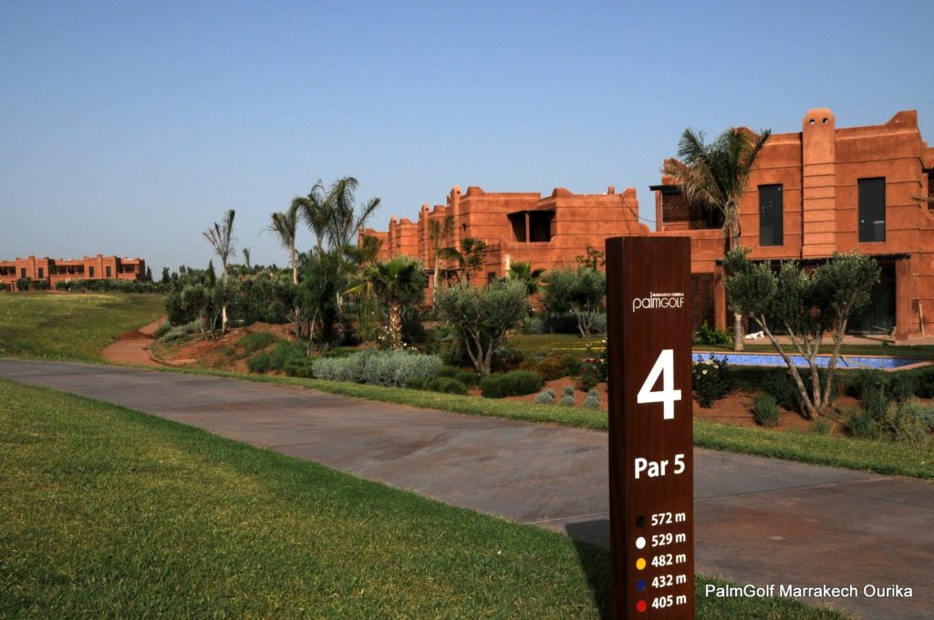 Palmgolf Marrakech Ourika location de vacances golf Maroc maisons sur golf