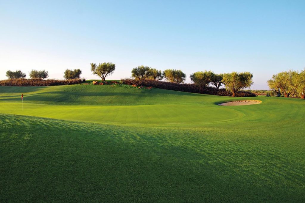 Royal Palm Golf Club Marrakech Green fairway bunker