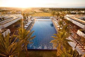 Sofitel Essaouira Mogador Golf & Spa Vue aerienne piscine palmier hotel