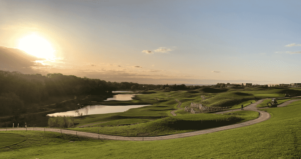 UGOLF (Golf International de Roissy) vue generale golfeurs parcours de golf ile de france Val d'oise