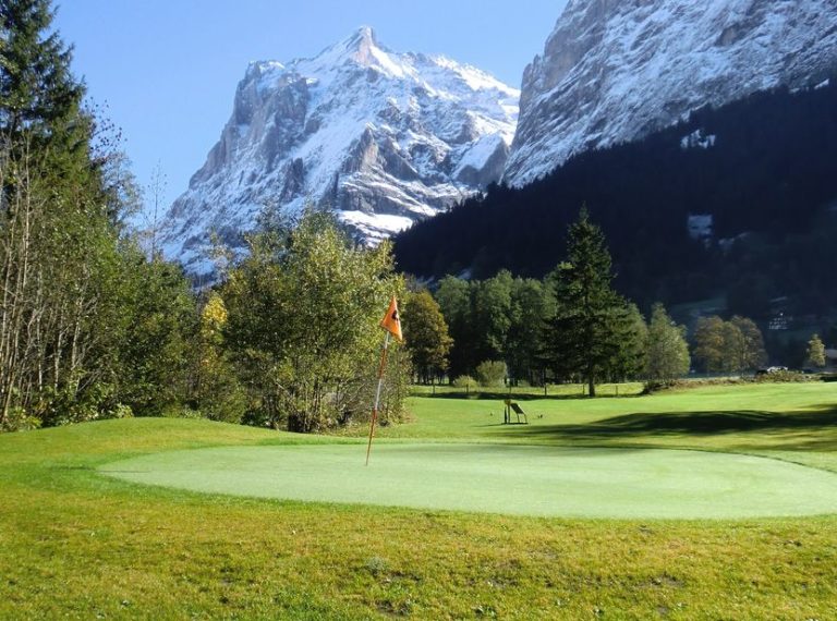 Golf Grindelwald Green du trou 9
