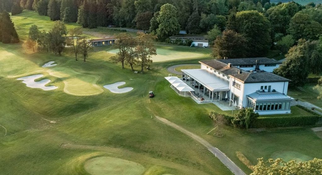 Zürich Golf & Country Club vue aerienne club-house