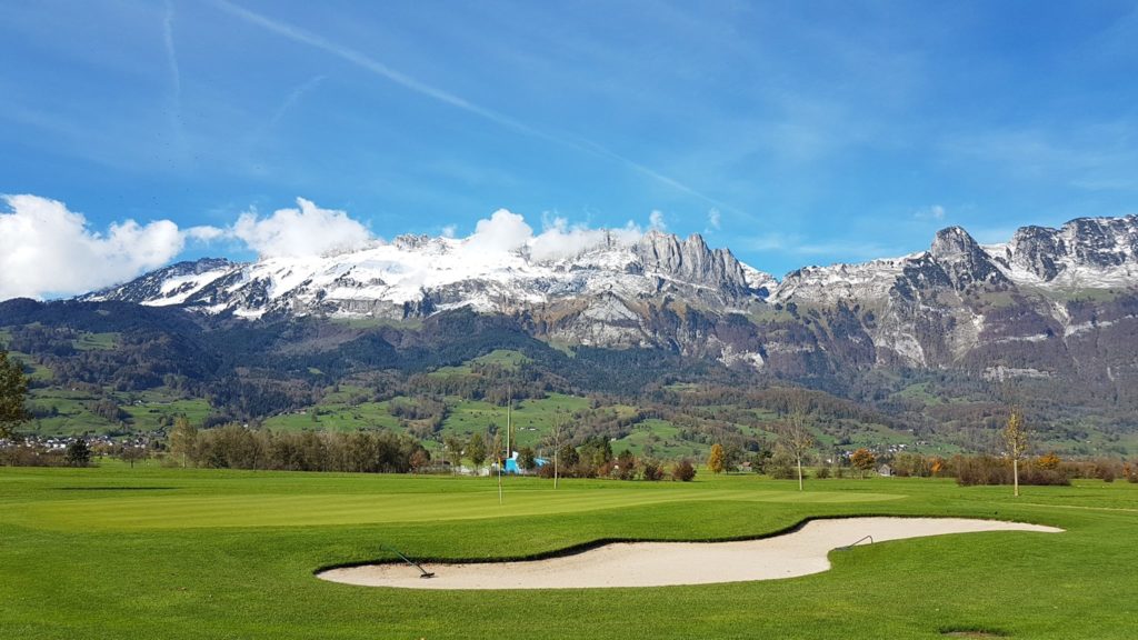 Jouer au golf en suisse Golfclub Gams Werdenberg sejour golf
