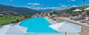 Crete Golf Club Hotel vue sur le parcours de golf 18 trous