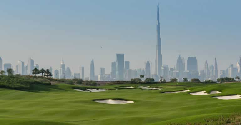 Dubai Hills Golf Club Parcours de golf 18 trous Dubai