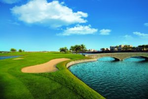 Hôtel Arabian Ranches Golf Club vue parcours de golf