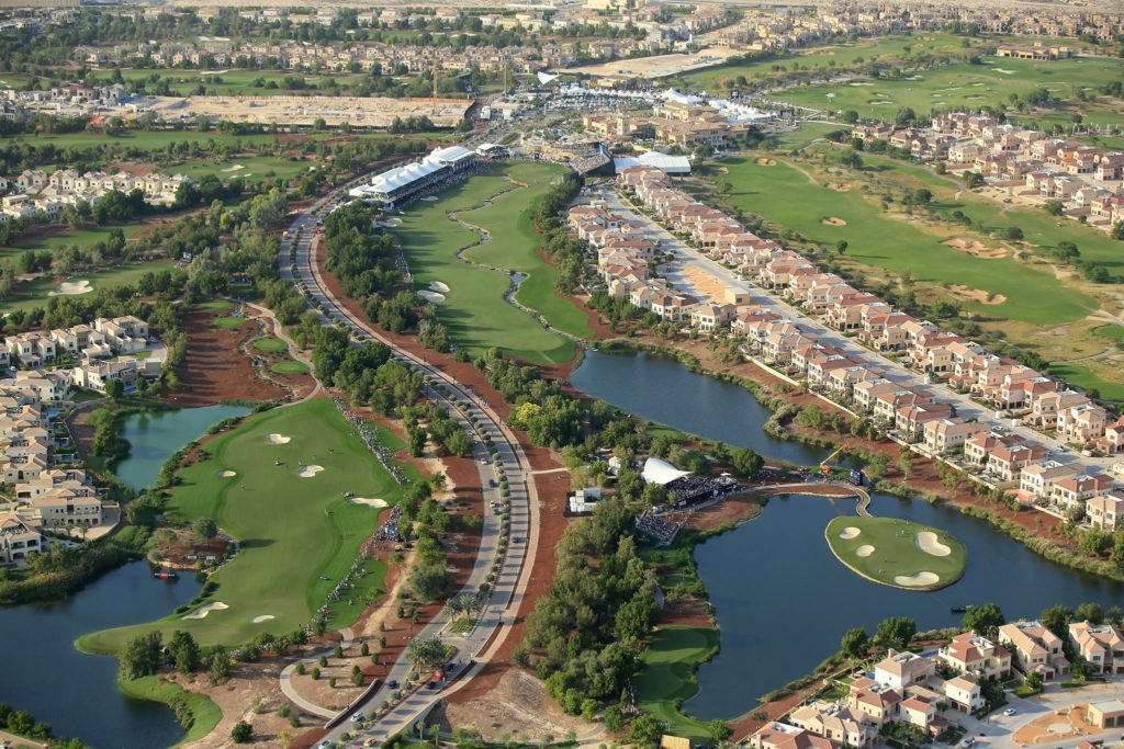Jumeirah Golf Estates - Golf and Country Club Vue aerienne