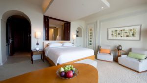 Park Hyatt Dubai chambre lit double couple