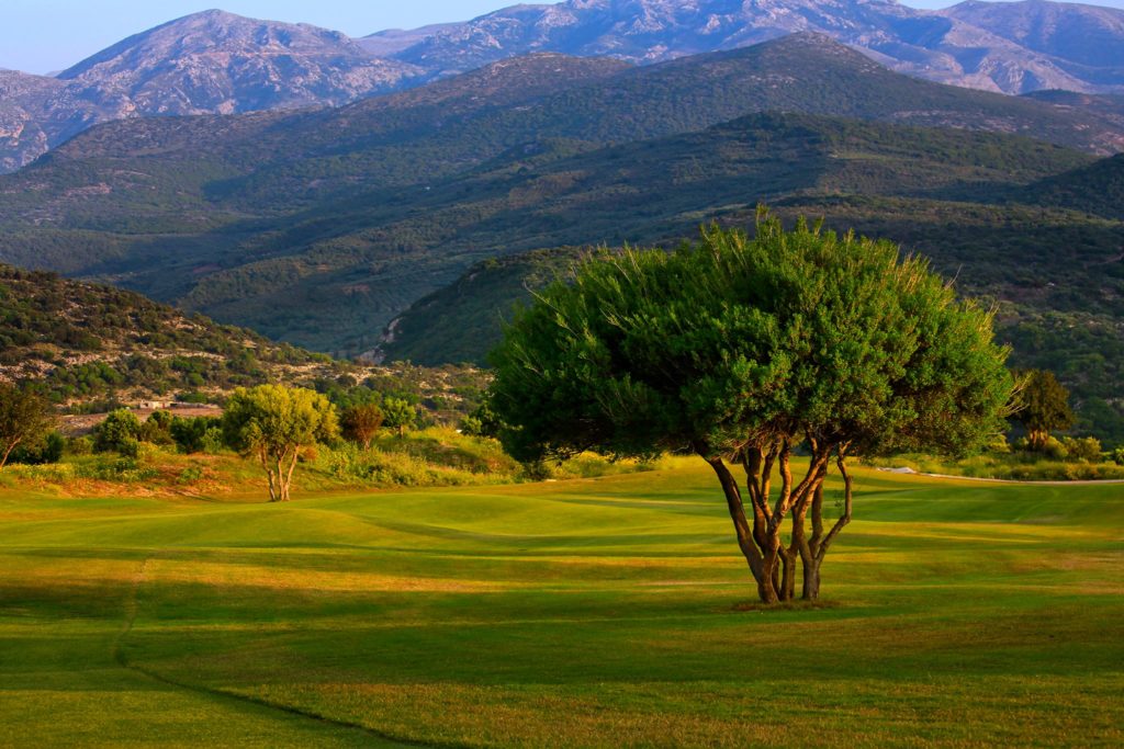 The Crete Golf Club vue generale du parcours
