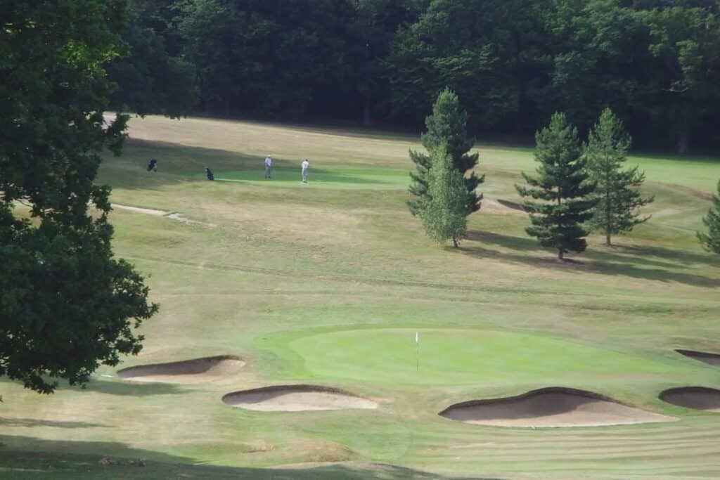 Chelmsford Golf Club parcours et bunker