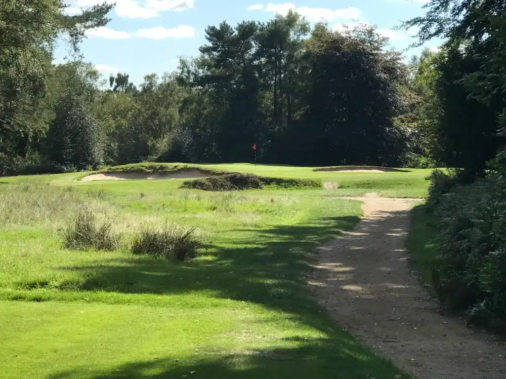 Crowborough Beacon Golf Club bunker