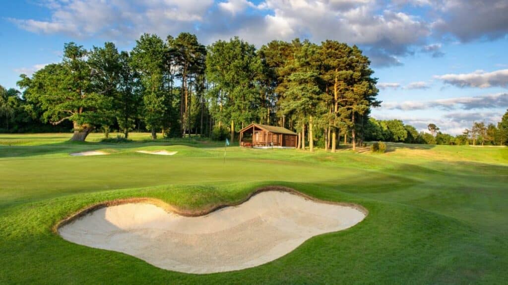 Moor Park Golf Club bunker